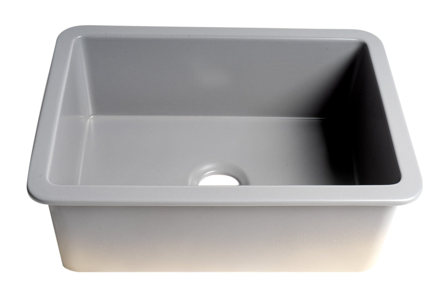 ALFI Brand 27" x 18" Fireclay Undermount / Drop In Firelcay Kitchen Sink