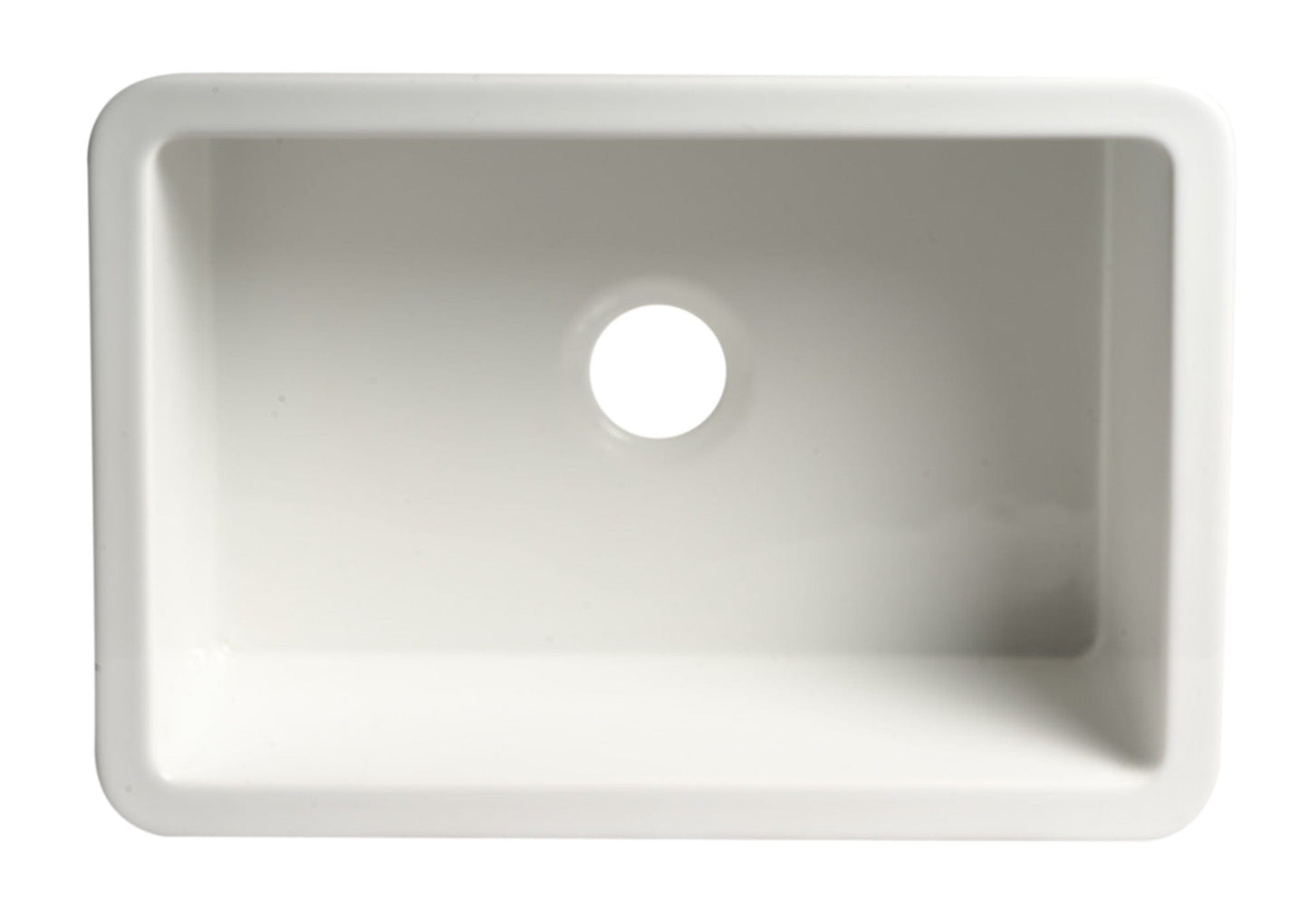 ALFI Brand 27" x 18" Fireclay Undermount / Drop In Firelcay Kitchen Sink