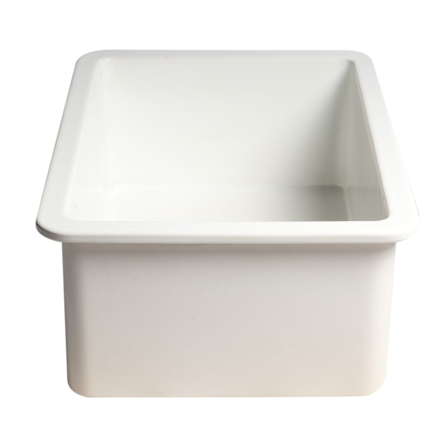 ALFI Brand 27" x 18" Fireclay Undermount / Drop In Firelcay Kitchen Sink