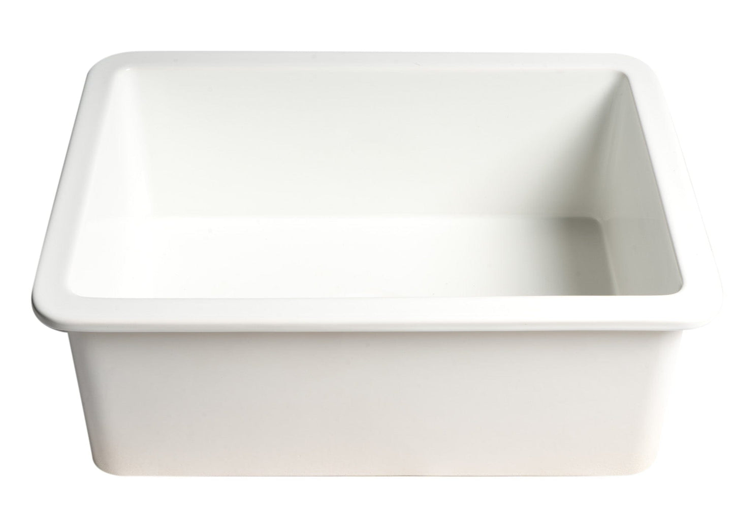 ALFI Brand 27" x 18" Fireclay Undermount / Drop In Firelcay Kitchen Sink