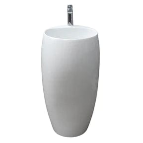 Barclay Cloud Pedestal Lavatory