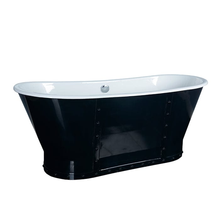 Barclay Fernando 67" Cast Iron Bateau with Riveted Skirt