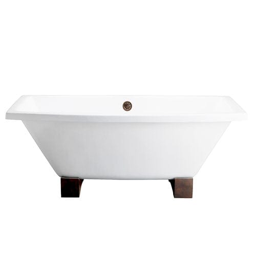 Barclay Athens Cast Iron Tub WH, 67"