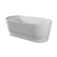 Barclay Larissa 63" Resin Freestanding Tub