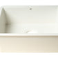 ALFI brand AB2317 23" White Fireclay Undermount Kitchen Sink