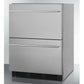 Summit SP6DS2D7ADA Automatic Defrost Drawer Refrigerator