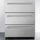 Summit 24 in. 3.1 cu. ft. Refrigerator Drawer - Stainless Steel