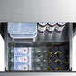 Summit 24 in. 4.8 cu. ft. Outdoor Double Refrigerator Drawers - Custom Panel Ready