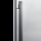 Summit 24 in. 4.2 cu. ft. Built-in/Freestanding Undercounter Refrigerator - Stainless Steel