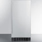 Summit 15 in. 2.2 cu. ft. Built-in/Freestanding Undercounter Refrigerator - Stainless Steel