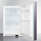 Summit 21 in. 3.5 cu. ft. Built-In Undercounter Refrigerator - Custom Panel Ready