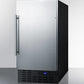 Summit 18" Ice Maker with 8 Lbs. Ice Storage Capacity Digital Control - Stainless Steel