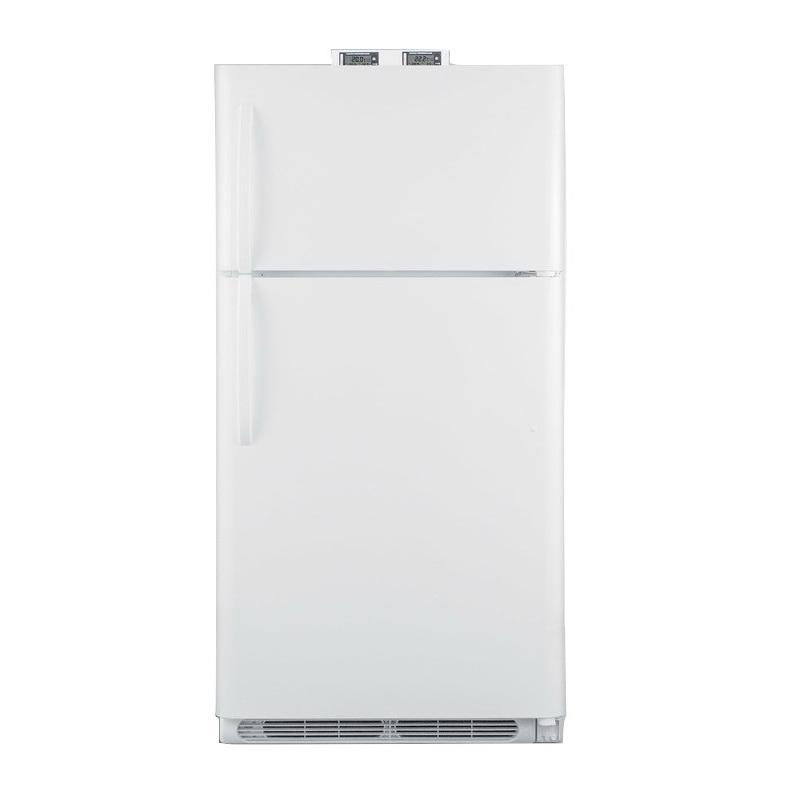 Summit BKRF15W Adjustable Thermostat Full-sized Refrigerator-freezer