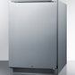 Summit 24 in. 5.5 cu. ft. Outdoor Built-in/Freestanding Undercounter Refrigerator - Stainless Steel