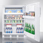 24" Wide Refrigerator-Freezer, ADA Compliant