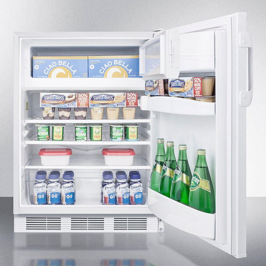 24" Wide Refrigerator-Freezer, ADA Compliant