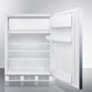 Summit ALB651SSHH Modern Style with a Stainless Steel Door Built-In Undercounter