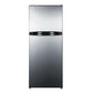 Summit  FF1376SS Adjustable Thermostat frost-free Refrigerator-freezer