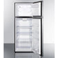 Summit FF1159SS Energy Star Qualified Performance Two-door Refrigerator-freezer