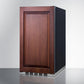 Summit 19 in. 3.1 cu. ft. Built-in/Freestanding Undercounter Refrigerator - Custom Panel Ready