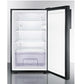 Summit FF521BLBI7ADA Auto Defrost Built-In Undercounter