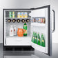 Summit FF63BBIDPLADA Automatic Defrost Built-In Undercounter