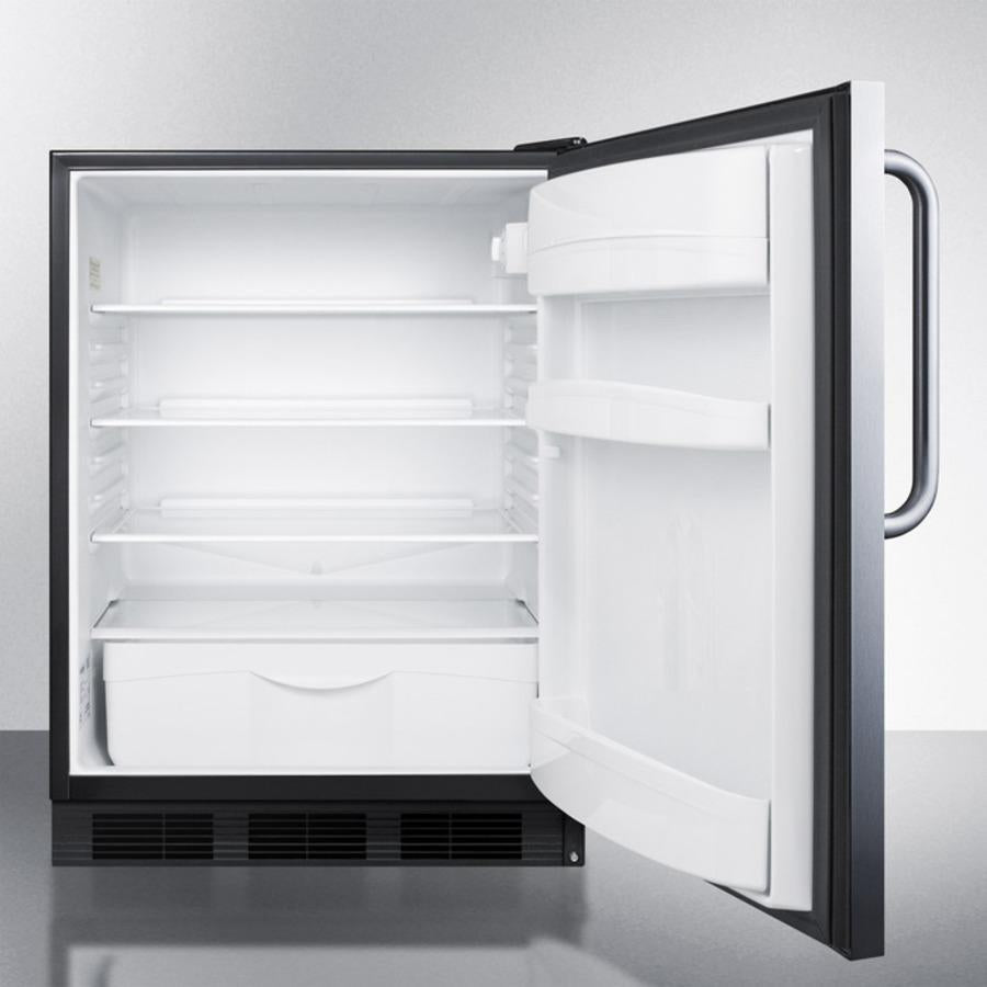 Summit FF6B7CSSADA Automatic Defrost Built-In Undercounter