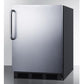 Summit FF6BBI7SSTBADA Automatic Defrost Built-In Undercounter