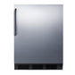 Summit FF6BBI7SSTBADA Automatic Defrost Built-In Undercounter