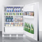 Summit FF6LBI7SSHHADA Automatic Defrost Built-In Undercounter