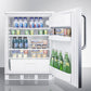 Summit FF6BISSTB Automatic Defrost Built-In Undercounter