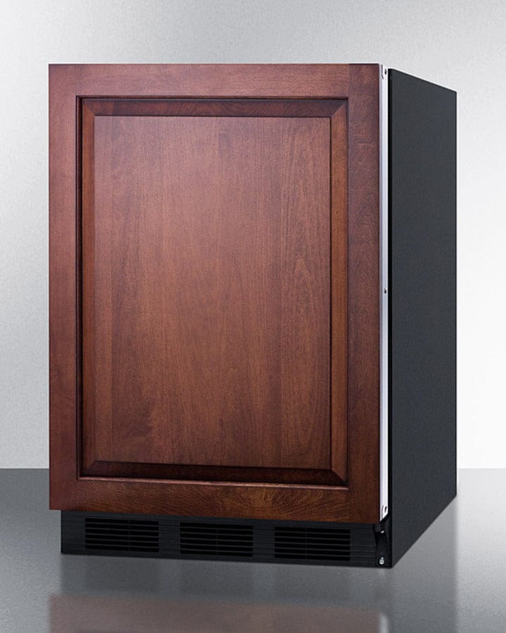 Summit 24 in. 5.5 cu. ft. Built-in/Freestanding Undercounter Refrigerator Right Hinged - Custom Panel Ready