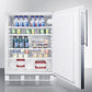 Summit AL750BIFR Automatic Defrost Built-In Undercounter