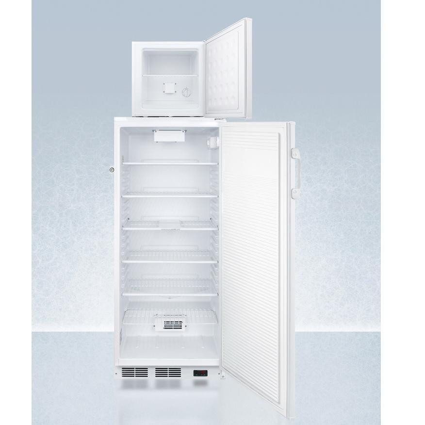 Summit FFAR10-FS24LSTACKPRO Slim-fitting Footprint Refrigerator-freezer Combinations