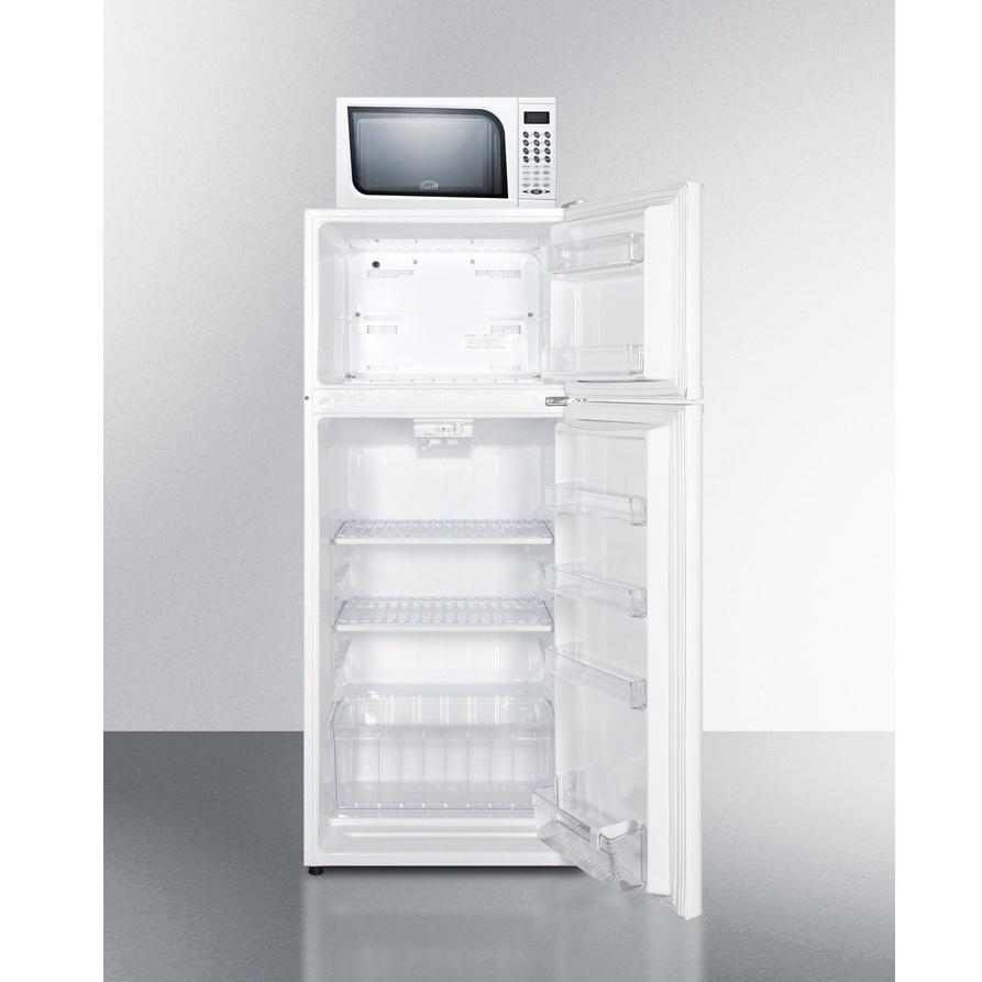 Summit MRF1118W Combination Refrigerator-Freezer-Microwave