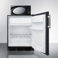 Summit MRF663B Combination Refrigerator-Freezer-Microwave