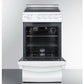 Summit REX205WRT Safer and Cleaner Cooking Electric Range