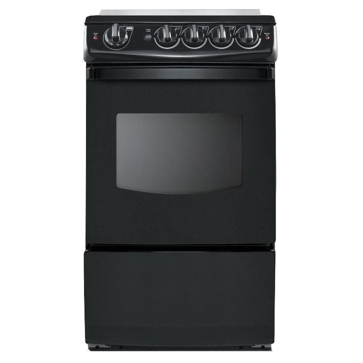 Summit REX206BRT Safer and Cleaner Cooking Electric Range