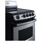 Summit REX207SS Quality Slim-fitting Electric Range