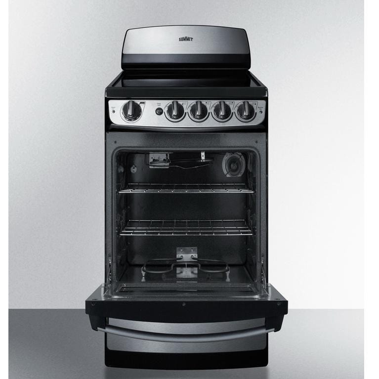 Summit REX207SS Quality Slim-fitting Electric Range