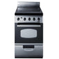 Summit REX208SS Slim-fitting Electric Range