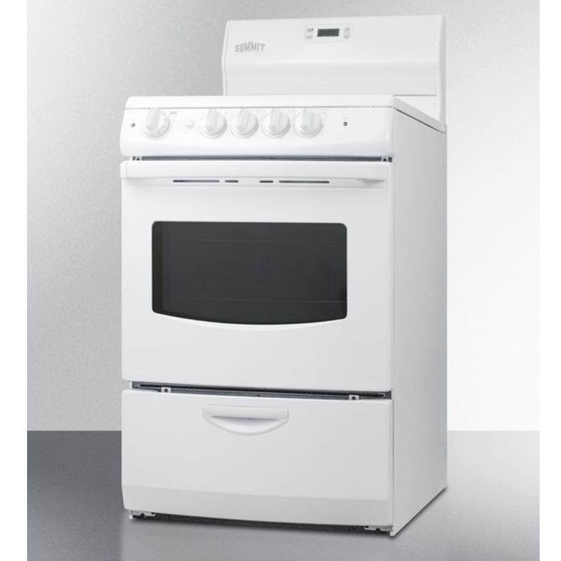 Summit REX242W Outstanding Value Electric Range