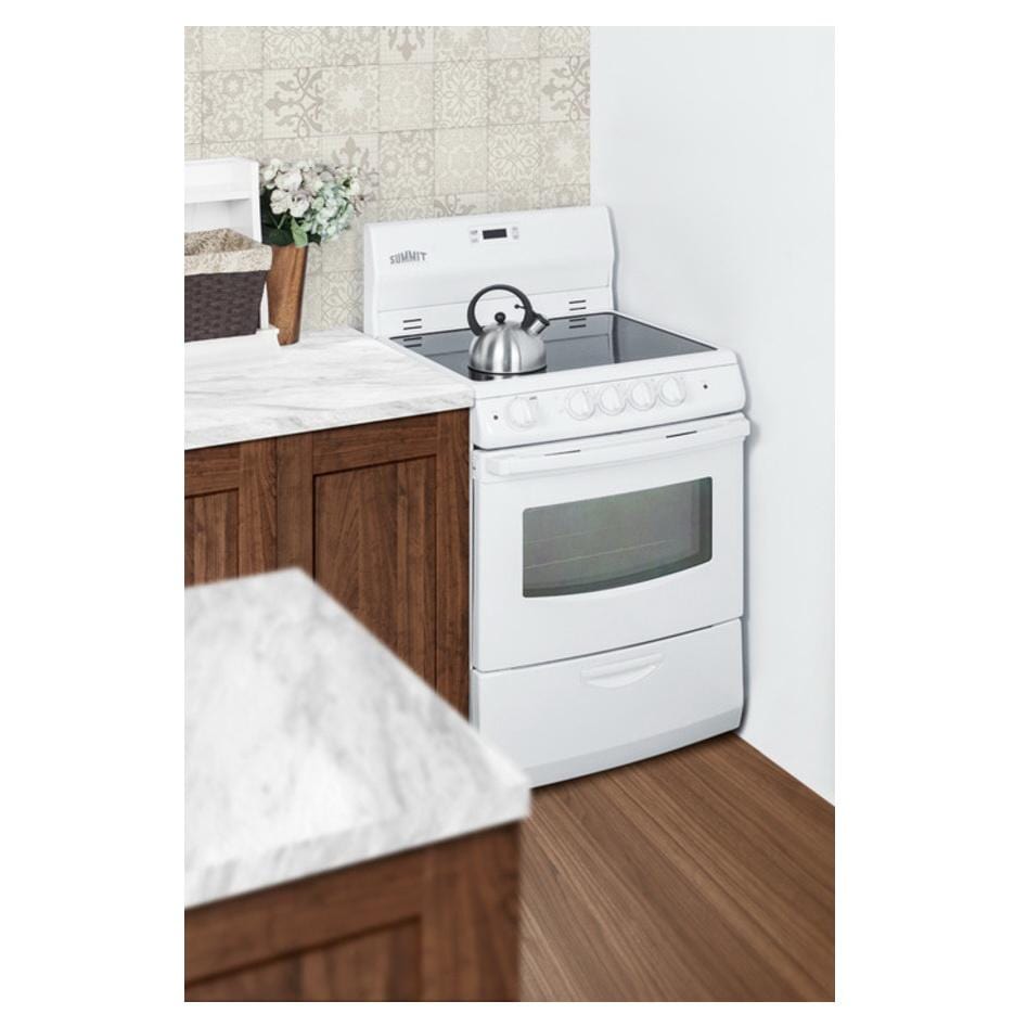 Summit REX242W Outstanding Value Electric Range