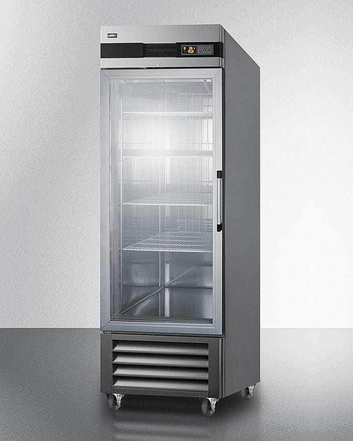 Summit 28 in. 23.0 cu. ft. Freezerless Refrigerator - Stainless Steel