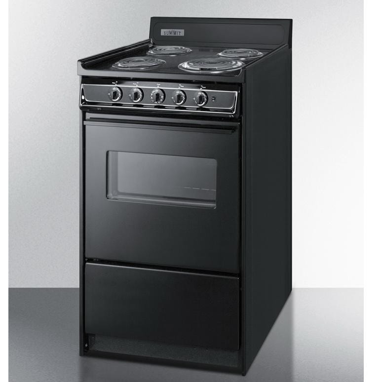 Summit TEM110CW High Quality Construction Electric Range