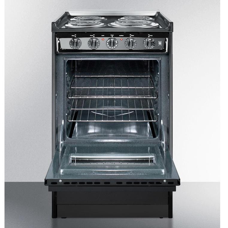 Summit TEM110CRW Long lasting Durability Electric Range