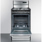 Summit TEM130BKWY Durable Stainless Steel Electric Range