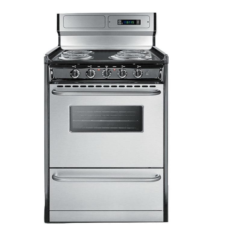 Summit TEM630BKWY True Modern Look Electric Range