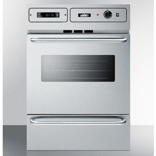 Summit TEM788BKW Lasting Durability Electric Wall Oven