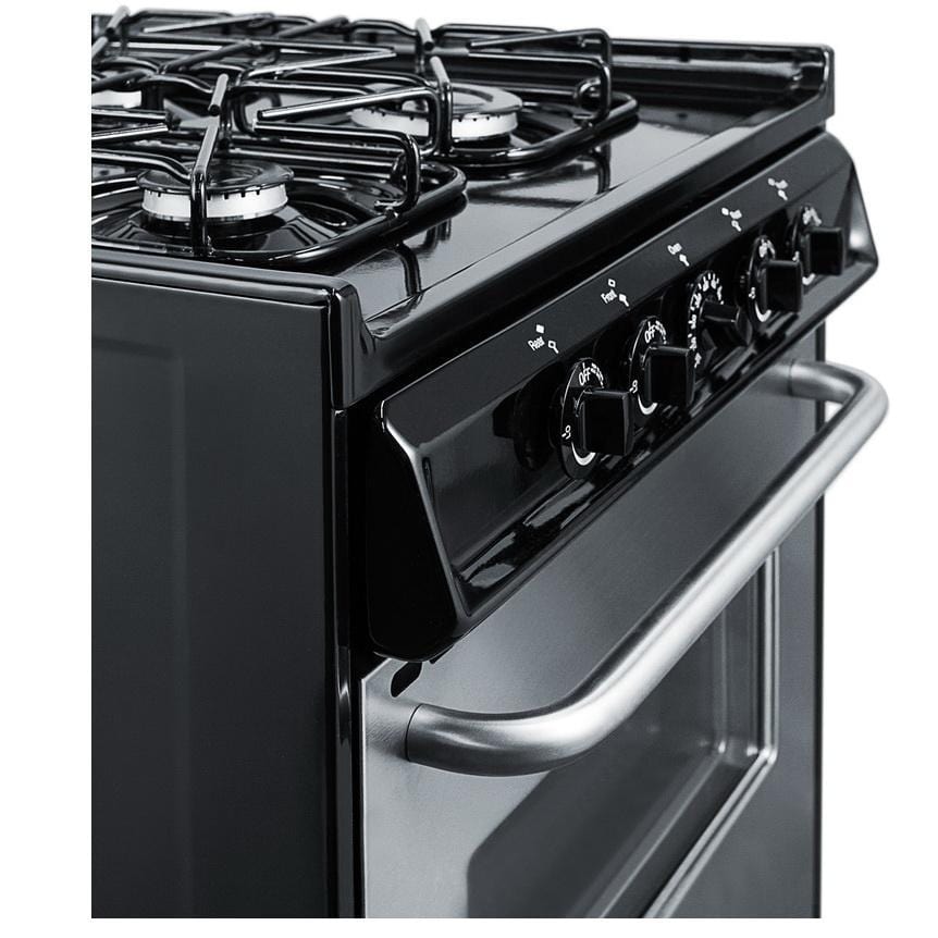 Summit TTM63027BKSW Luxury and Convenience Gas Range